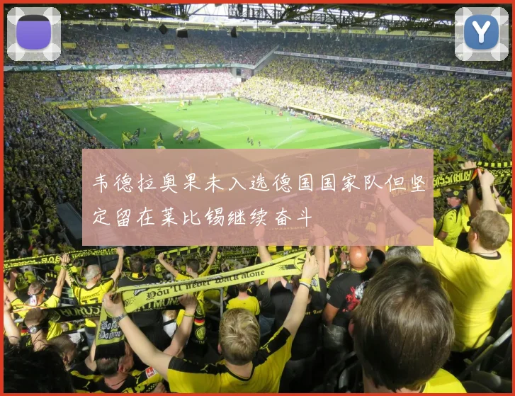 韦德拉奥果未入选德国国家队但坚定留在莱比锡继续奋斗